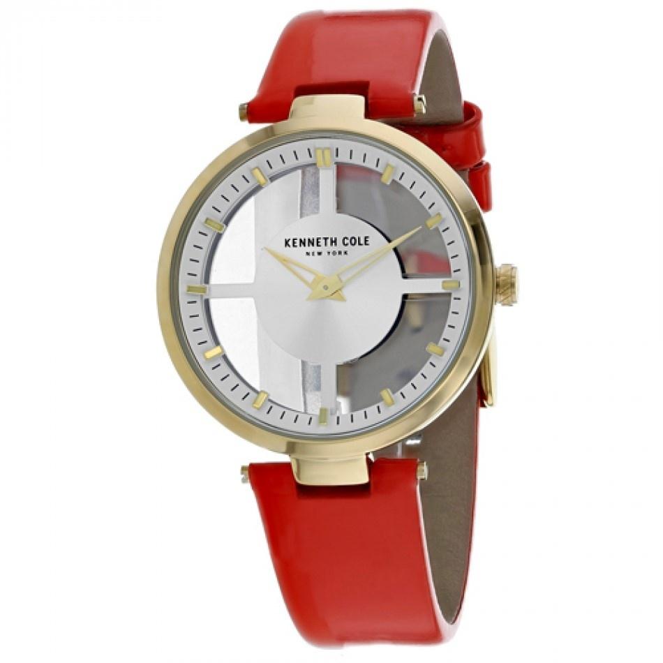 Kenneth Cole Women&#39;s KC15004018 Classic Red Leather Watch