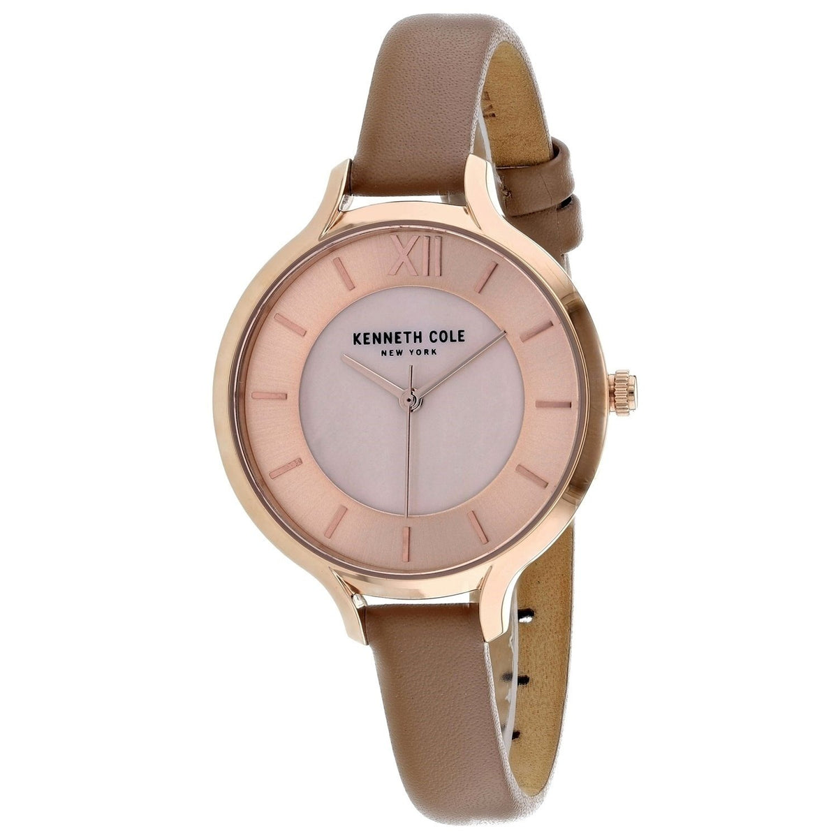 Kenneth Cole Women&#39;s KC15187004 Classic Pink Leather Watch