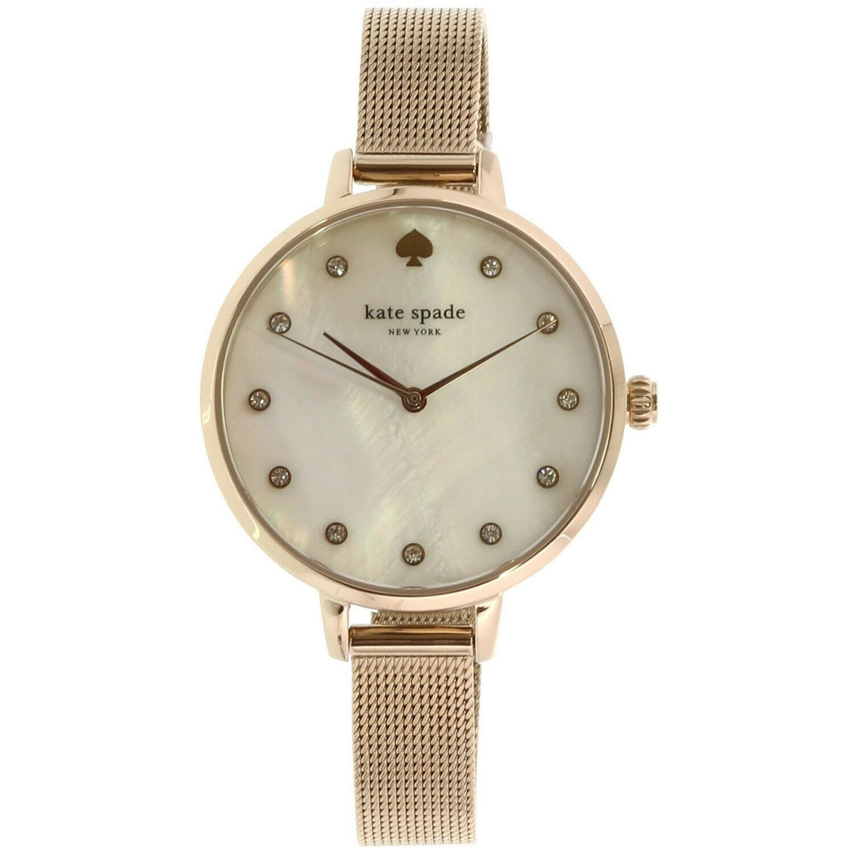 Kate Spade Women&#39;s KSW1492 Metro Rose Gold-Tone Stainless Steel Watch