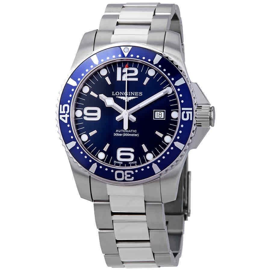 Longines Men&#39;s L3.841.4.96.6 HydroConquest Stainless Steel Watch