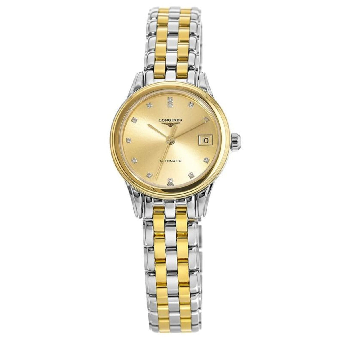 Longines Women&#39;s L4.274.3.37.7 La Grande Classique Diamond Two-Tone Stainless Steel Watch