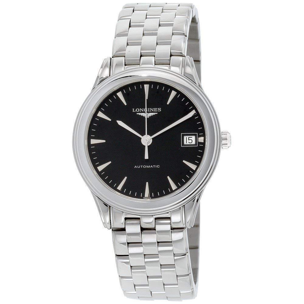 Longines Men s L4.774.4.52.6 Flagship Stainless Steel Watch Bezali