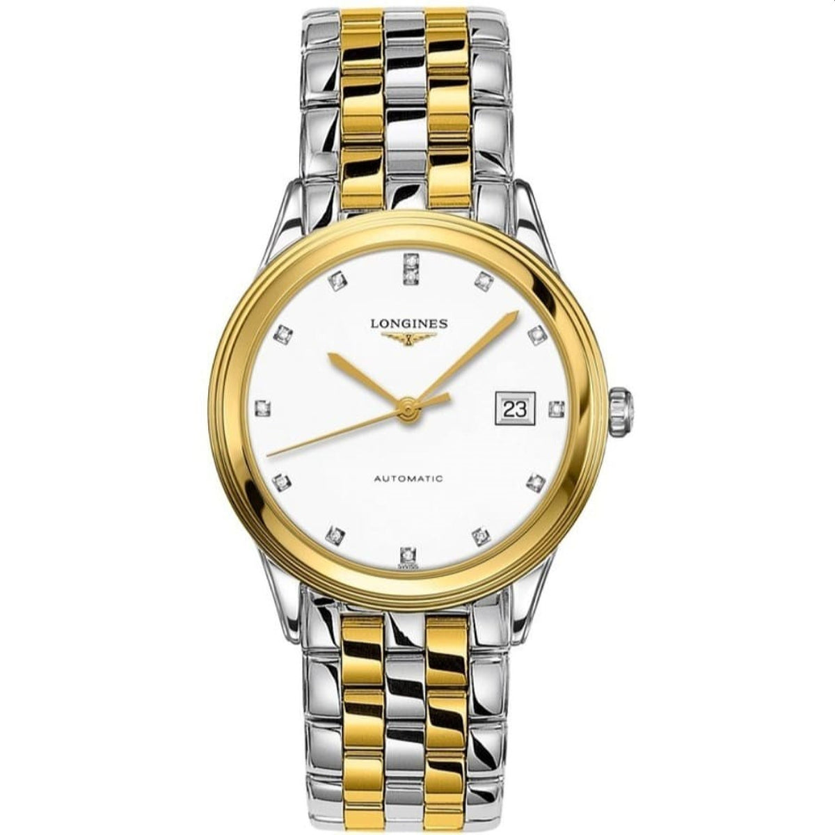 Longines Men&#39;s L4.974.3.27.7 Flagship Two-Tone Stainless Steel Watch