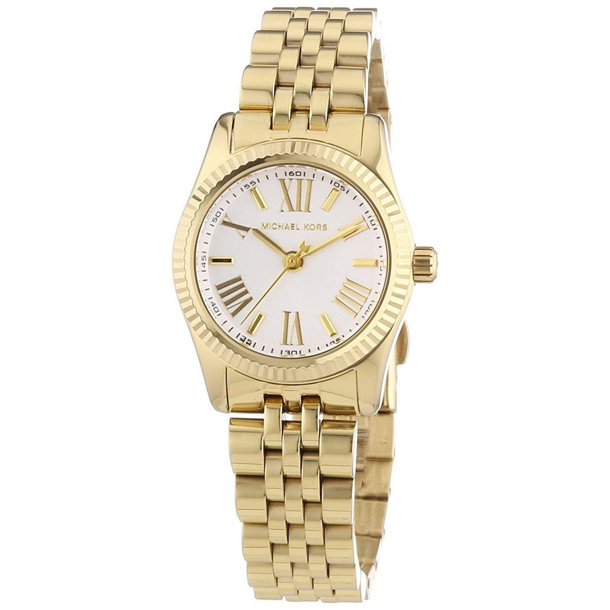 Michael Kors Women&#39;s MK3229 Lexington Gold-Tone Stainless Steel Watch