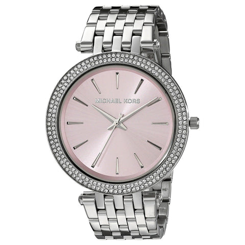 Michael Kors Women's MK3352 Darci Crystal Stainless Steel Watch