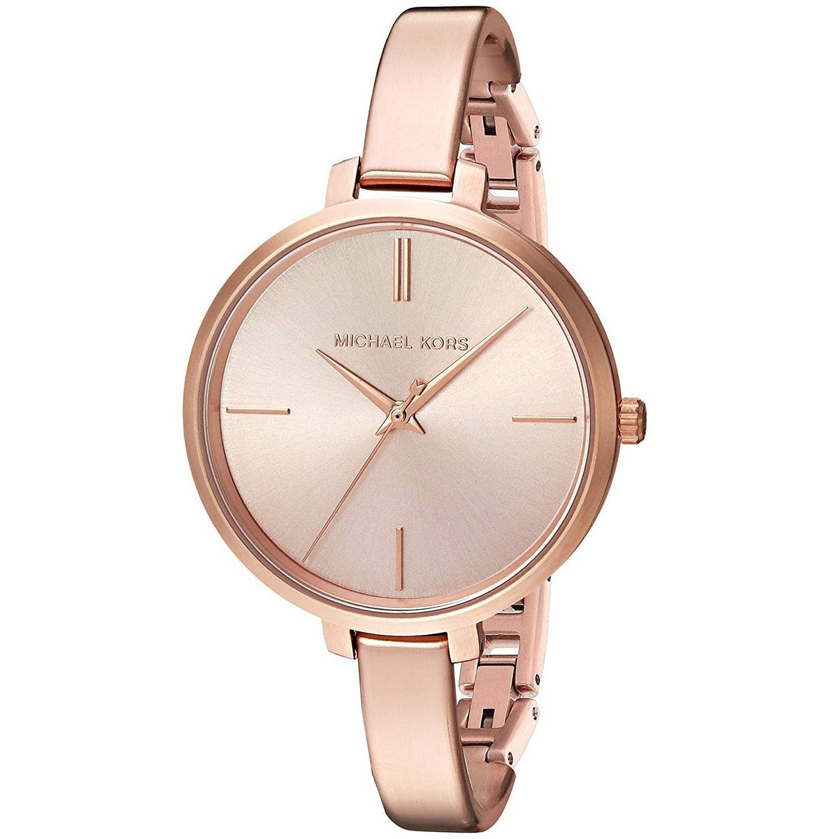 Michael Kors Women&#39;s MK3547 Jaryn Rose-Tone Stainless Steel Watch