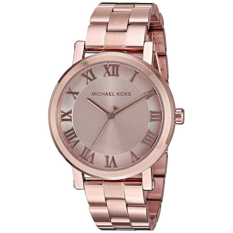 Michael Kors Women's MK3561 Norie Rose-Tone Stainless Steel Watch