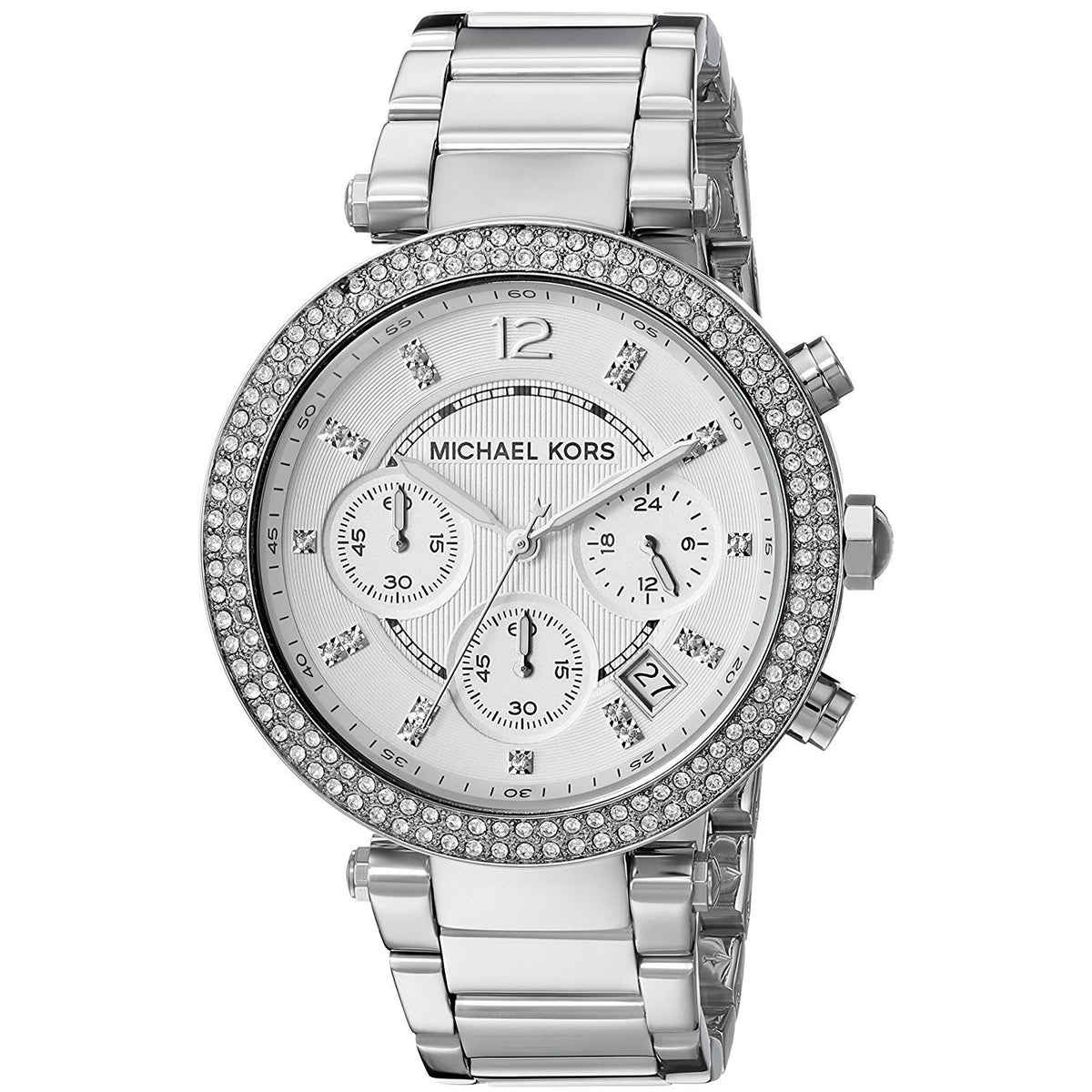 Michael Kors Women&#39;s MK5353 Parker Chronograph Stainless Steel Watch