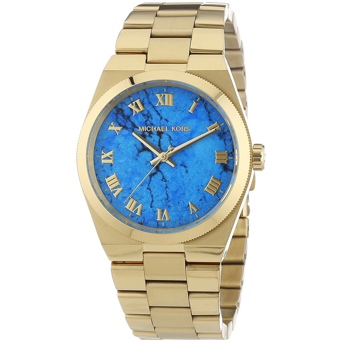 Michael Kors Women&#39;s MK5894 Channing Gold-Tone Stainless Steel Watch