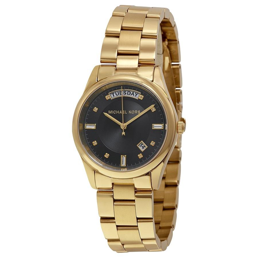 Michael Kors Women&#39;s MK6070 Colette Gold-Tone Stainless Steel Watch