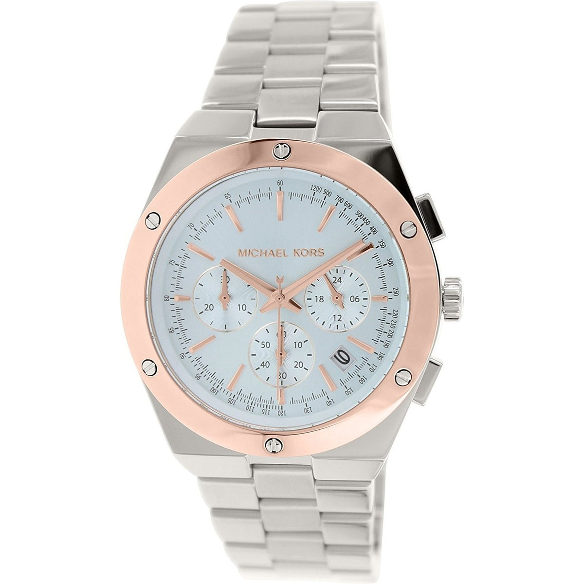 Michael Kors Women&#39;s MK6079 Reagan Chronograph Stainless Steel Watch