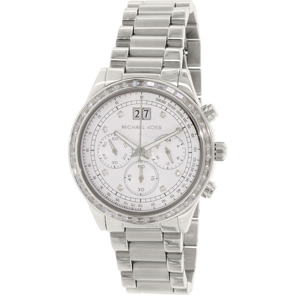 Michael Kors Women's MK6186 Brinkley Chronograph Crystal Stainless Ste ...