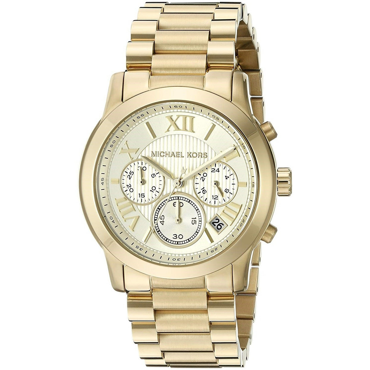 Michael Kors Women&#39;s MK6274 Cooper Chronograph Gold-Tone Stainless Steel Watch