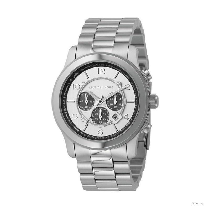 Michael Kors Women&#39;s MK8060 Runway Chronograph Stainless Steel Watch