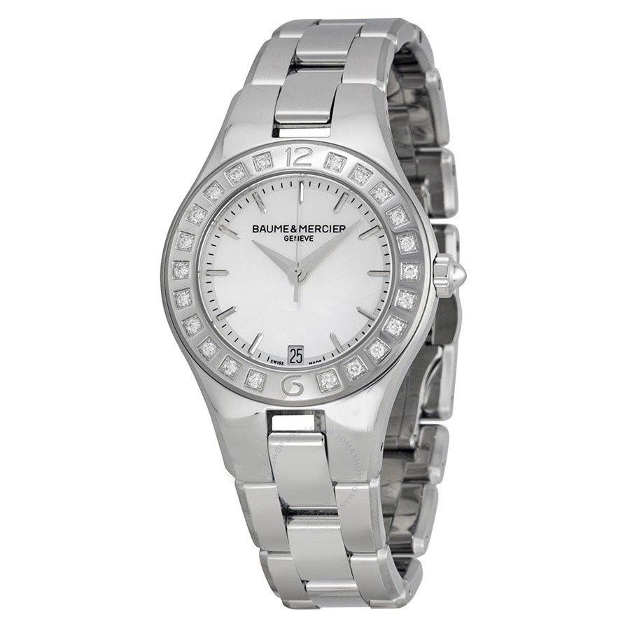 Baume &amp; Mercier Women&#39;s MOA10072 Linea Stainless Steel Watch