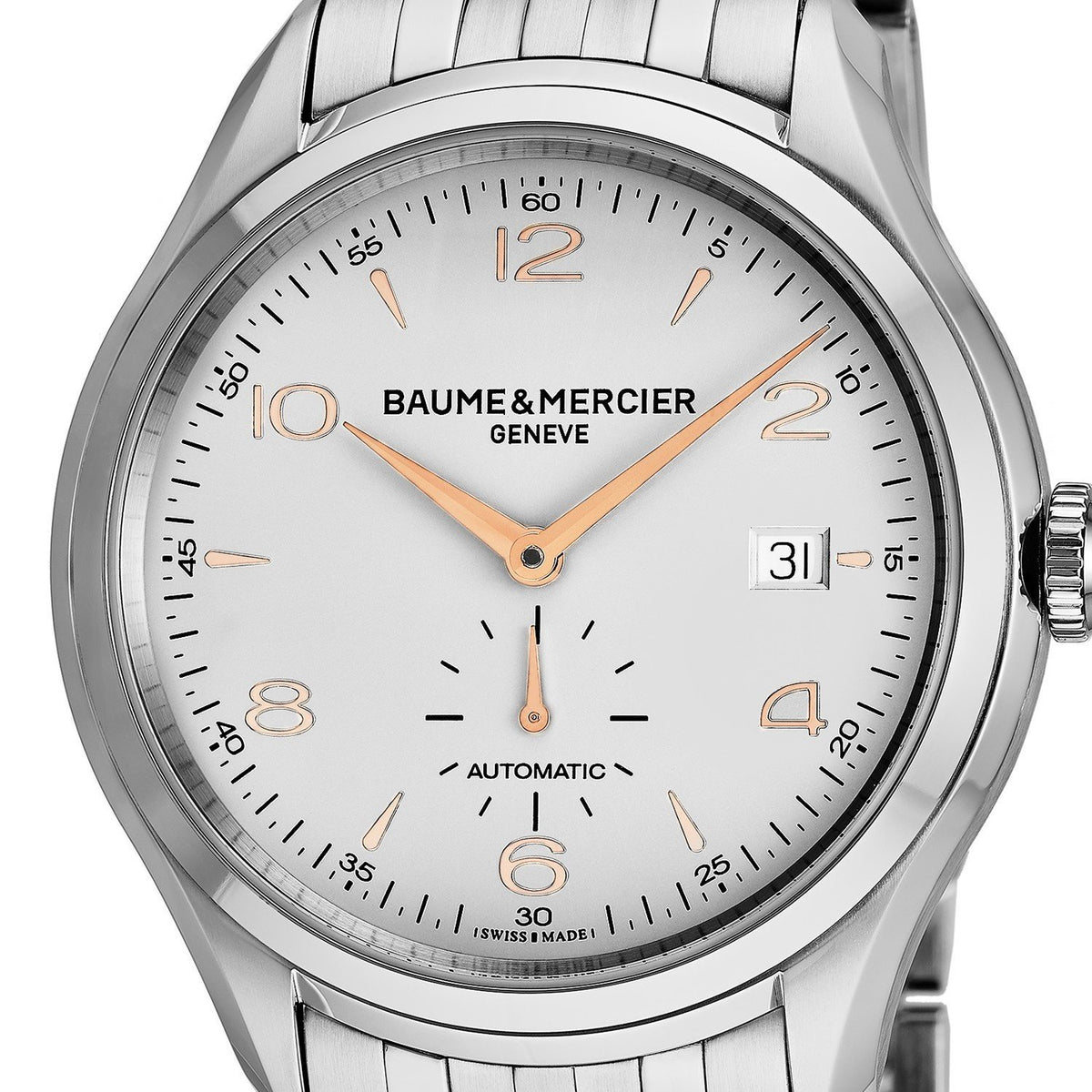 Baume &amp; mercier Men&#39;s MOA10141 Clifton Stainless Steel Watch