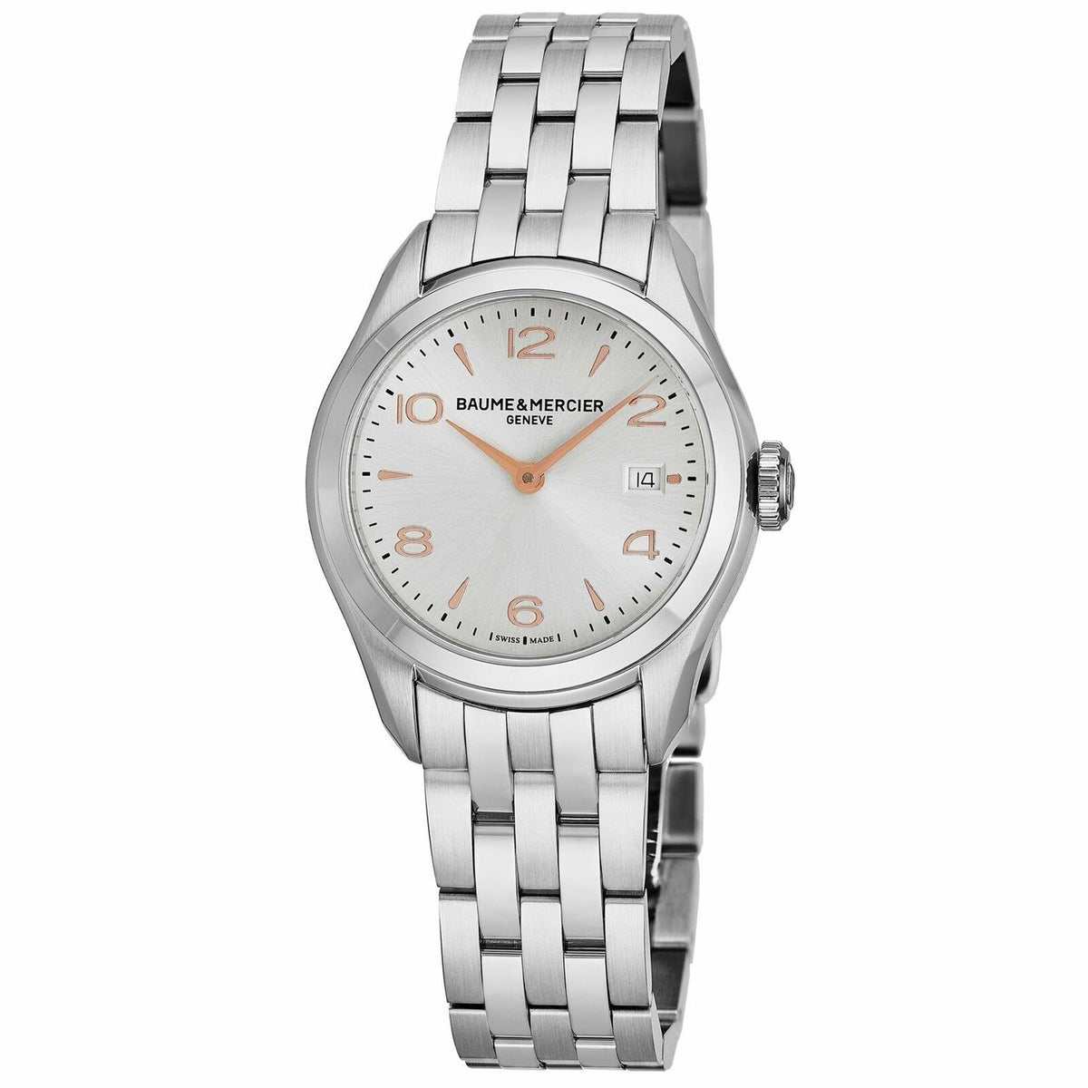 Baume &amp; Mercier Women&#39;s MOA10175 Clifton Stainless Steel Watch