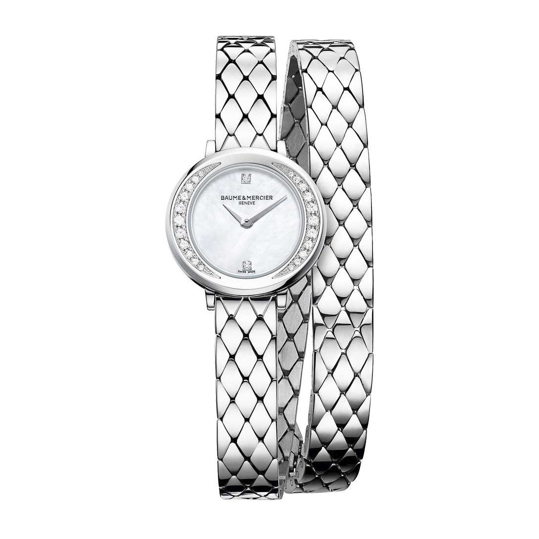 Baume &amp; Mercier Women&#39;s MOA10289 Promesse Stainless Steel Watch