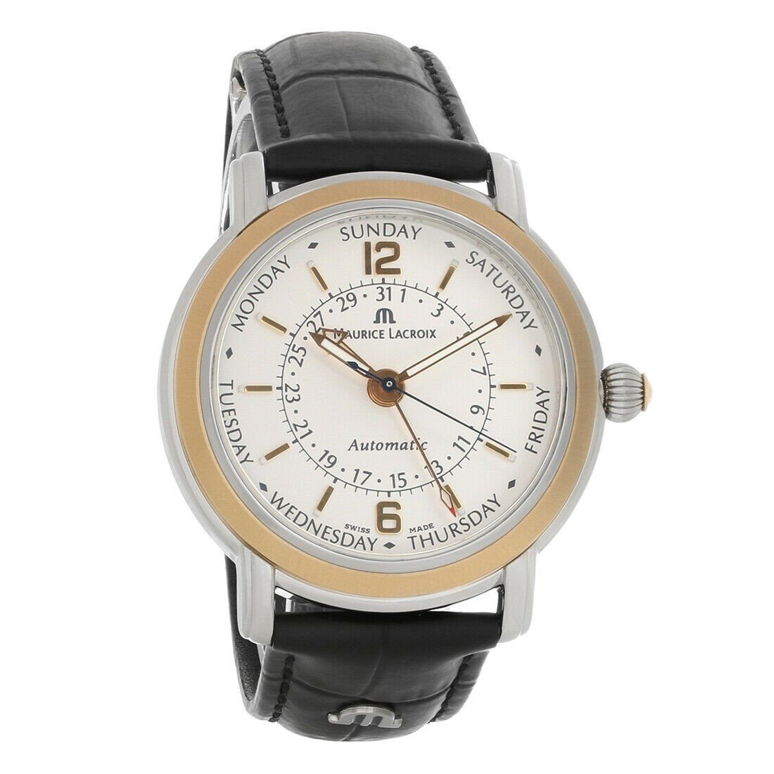 Maurice Lacroix Men s MP6328 PS101 19E Masterpiece Cinq Aiguilles