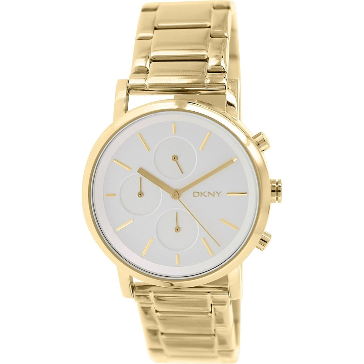 DKNY Women&#39;s NY2274 Soho Chronograph Gold-Tone Stainless Steel Watch