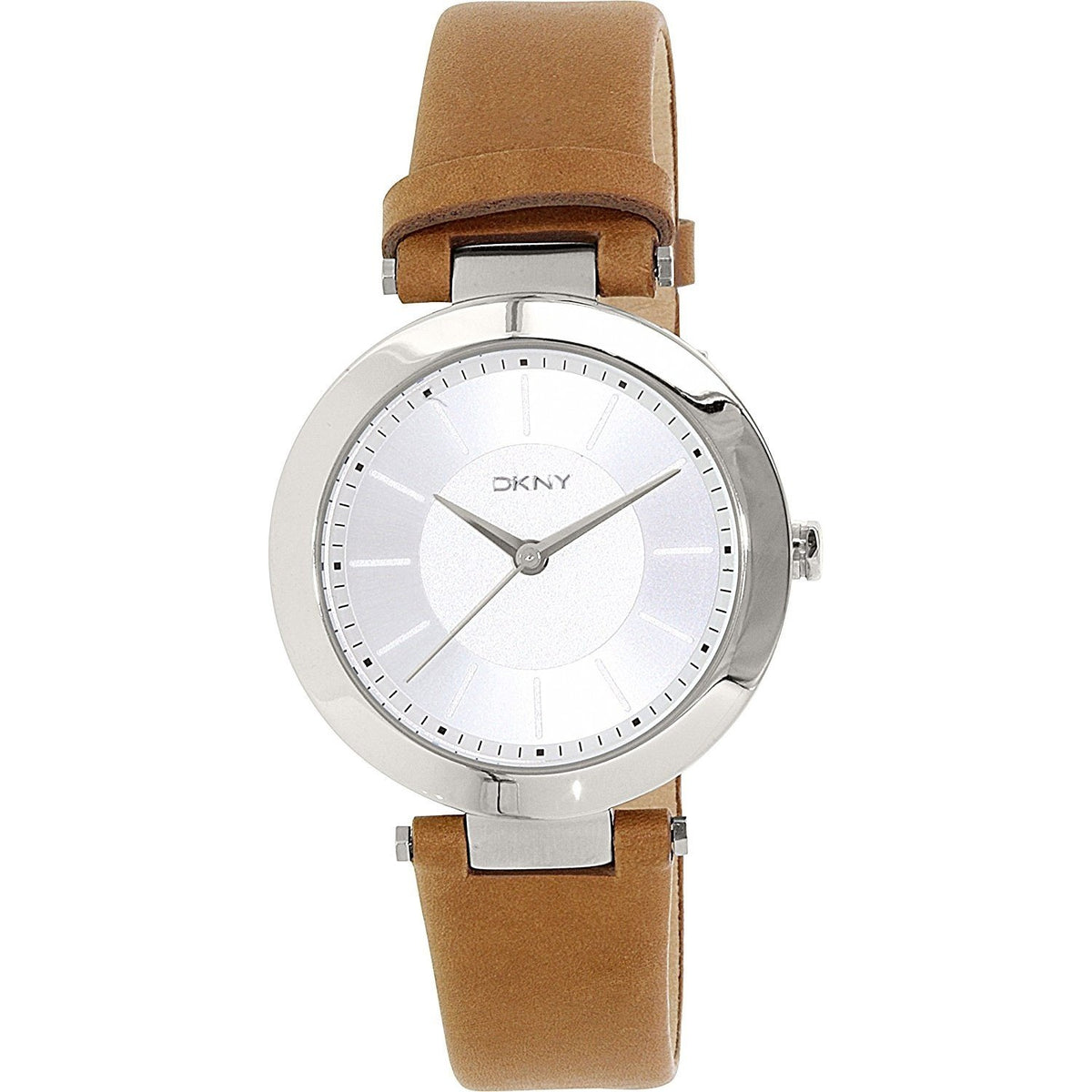 DKNY Women&#39;s NY2293 Stanhope Brown Leather Watch