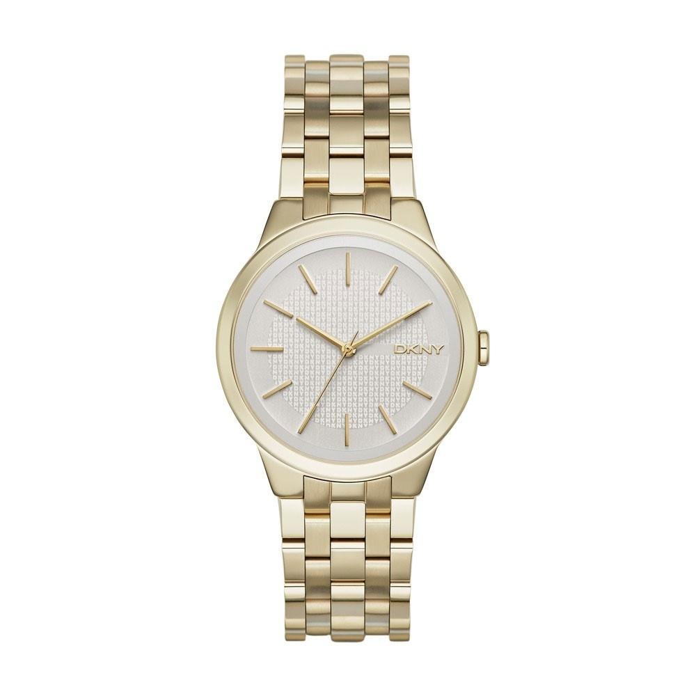 DKNY Women&#39;s NY2382 Park Slope Gold-Tone Stainless Steel Watch