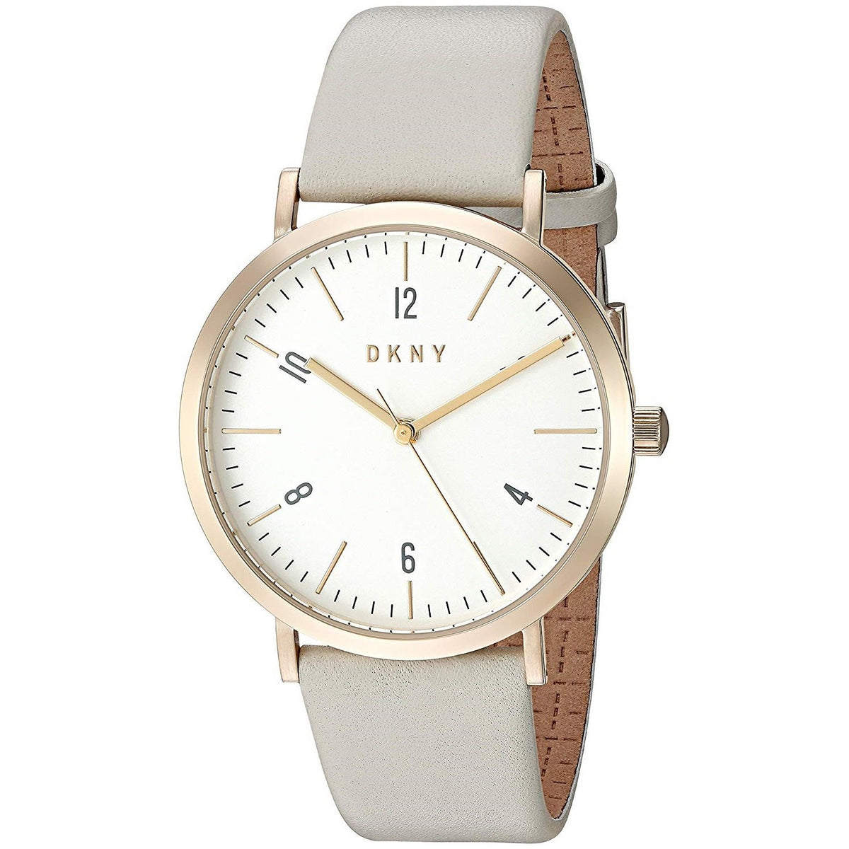 DKNY Women&#39;s NY2507 Minetta Grey Leather Watch