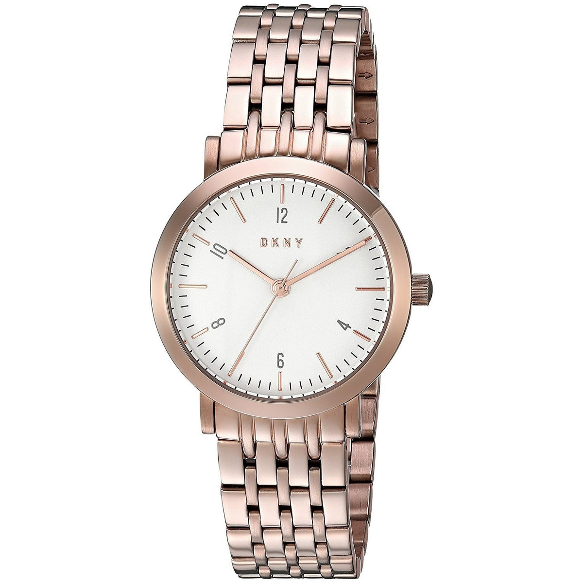 DKNY Women&#39;s NY2511 Minetta Rose-Tone Stainless Steel Watch