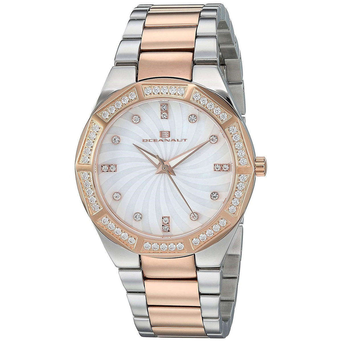 Oceanaut Women&#39;s OC0251 Athena Two-Tone Stainless Steel Watch