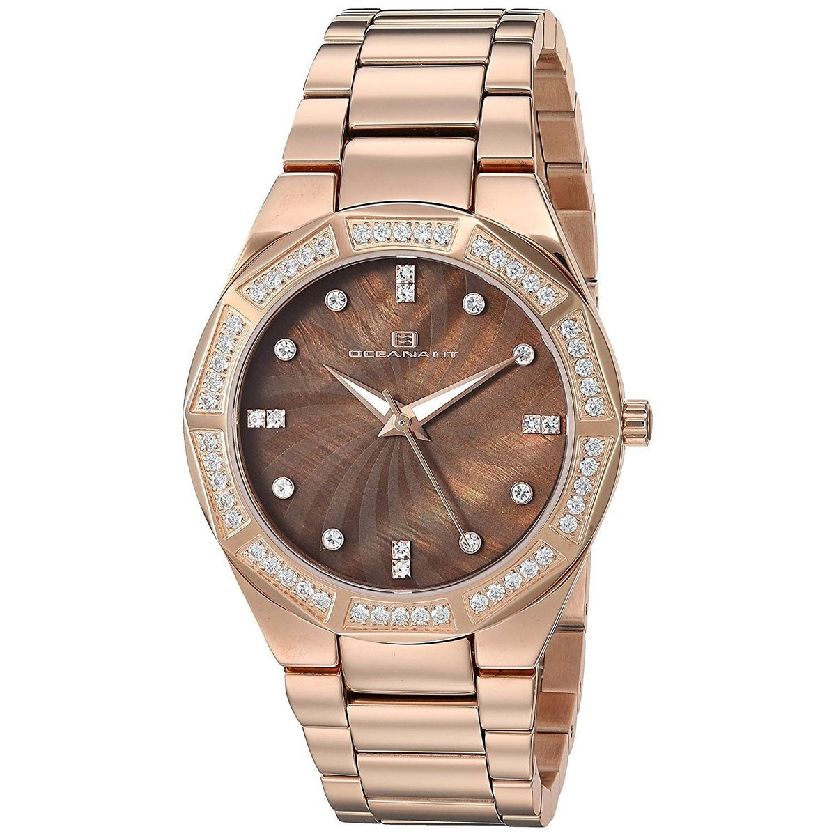 Oceanaut Women&#39;s OC0256 Athena Rose Gold-Tone Stainless Steel Watch