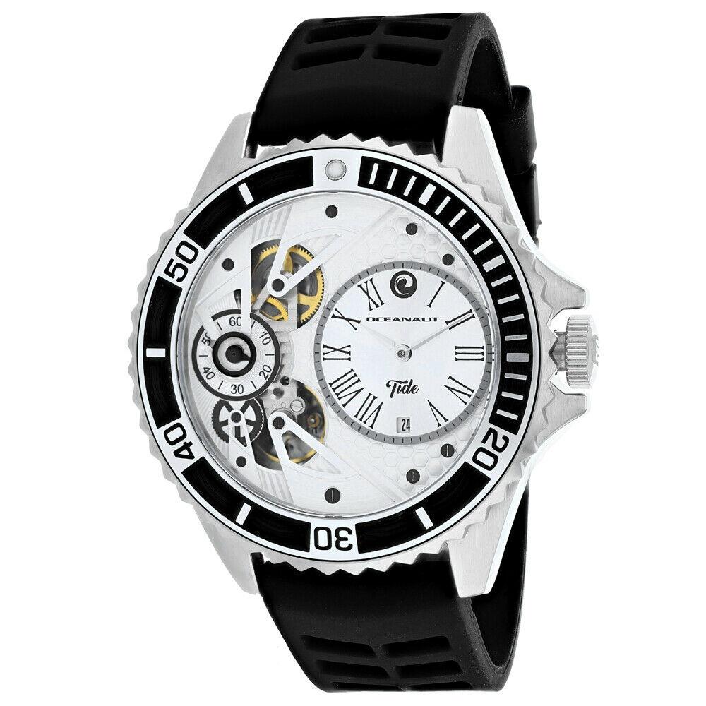 Oceanaut Men&#39;s OC0990 Tide Black Rubber Watch