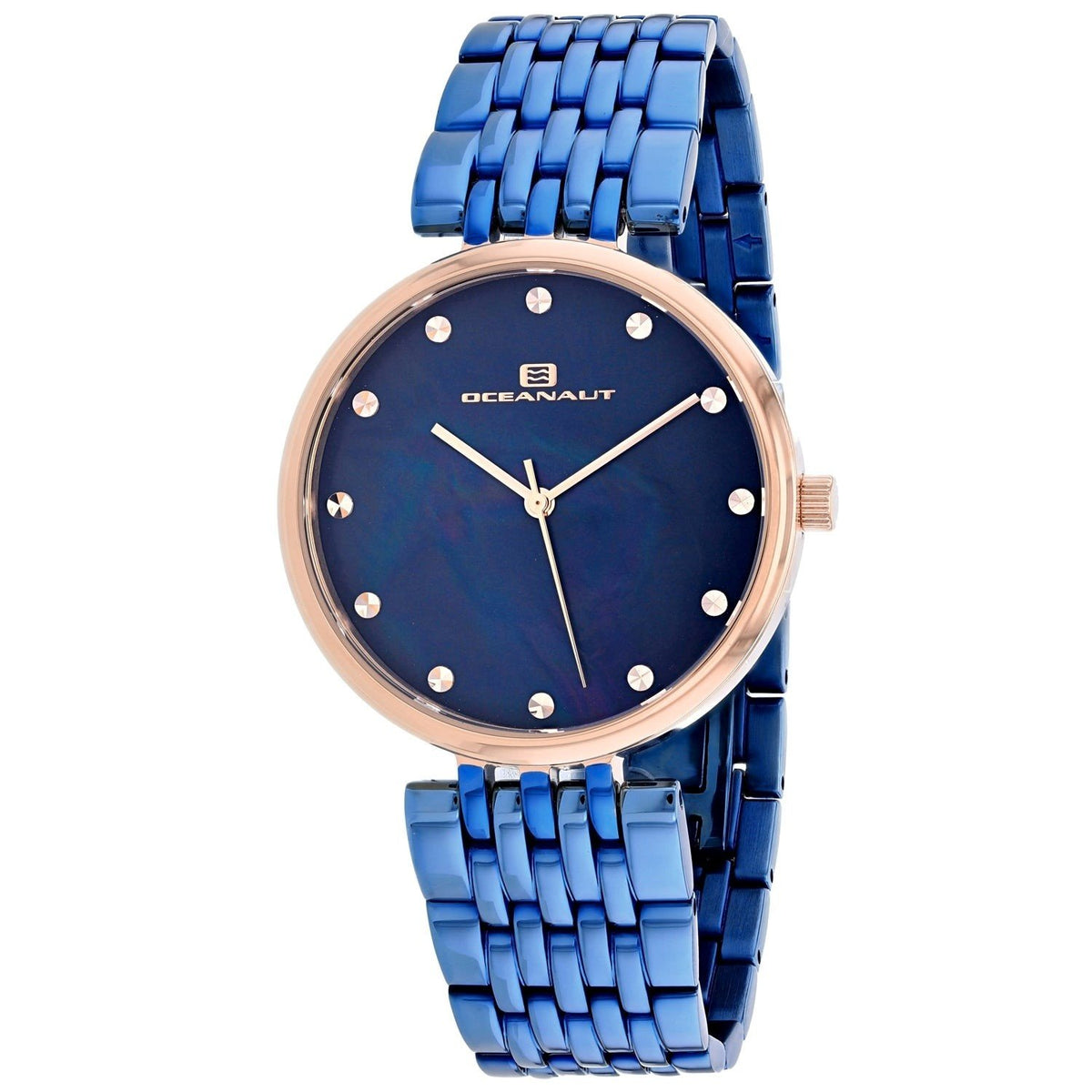 Oceanaut Women&#39;s OC2206 Aerglo Blue Stainless Steel Watch