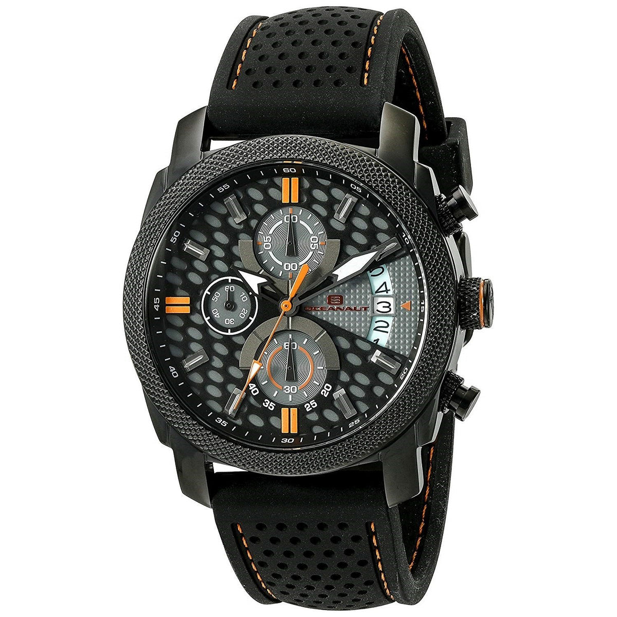 Oceanaut Women&#39;s OC2323 Kryptonite Chronograph Black Rubber Watch