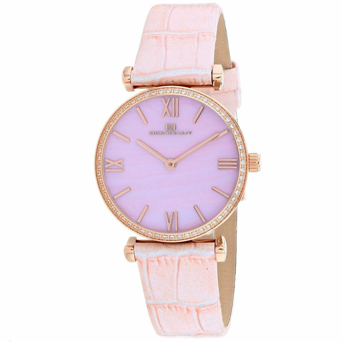 Oceanaut Women&#39;s OC3211 Harmony Pink Leather Watch