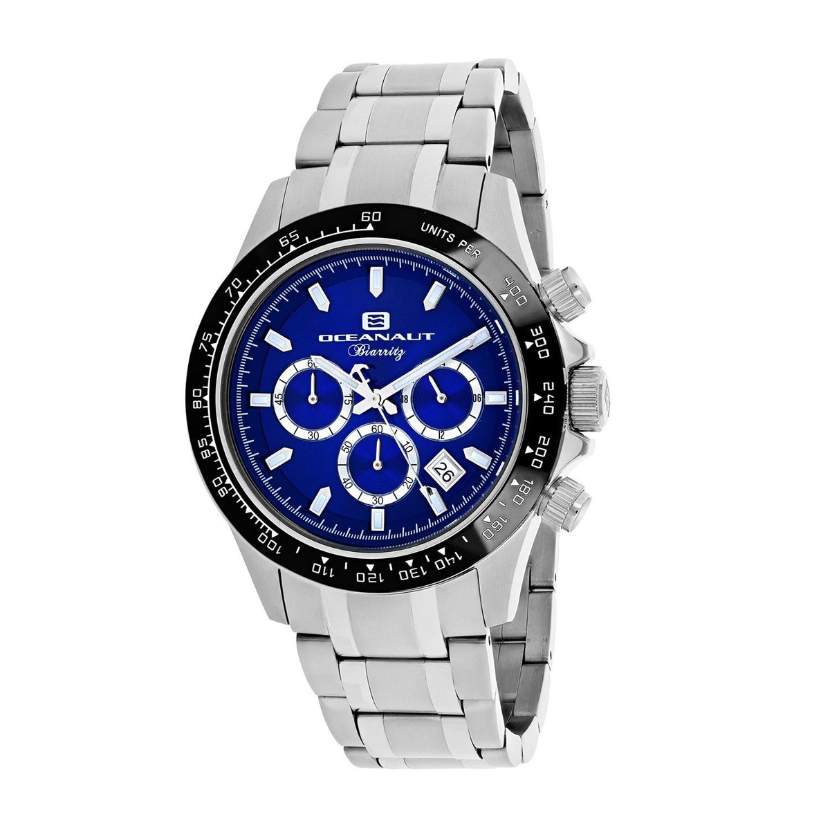 Oceanaut Men&#39;s OC6113 Biarritz Chronograph Stainless Steel Watch