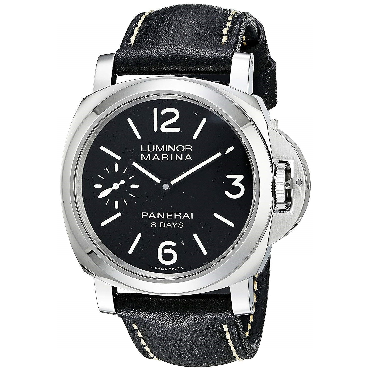 Panerai Men s PAM00510 Luminor Marina 1950 Acciaio 8 Days Hand