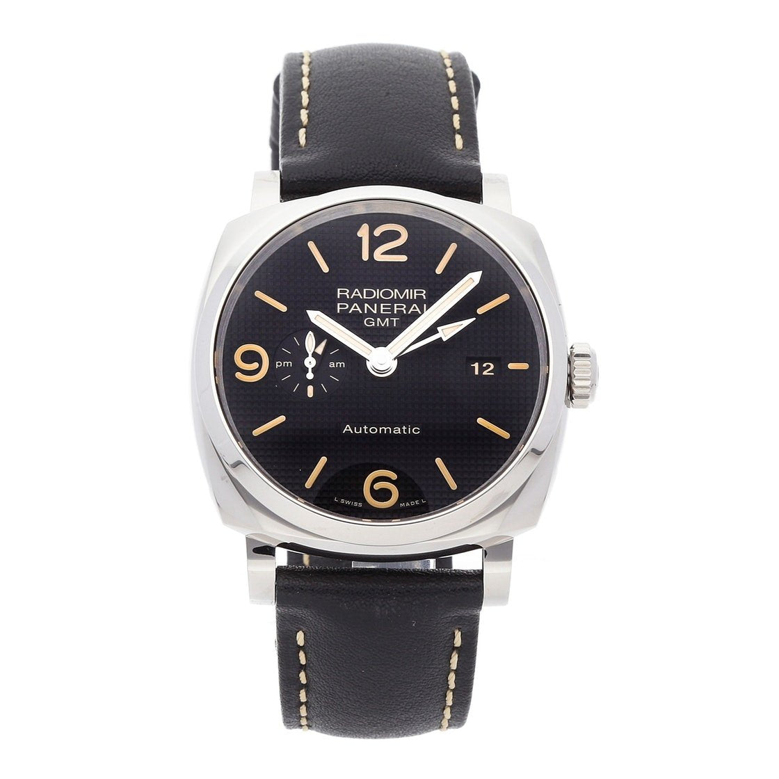 Panerai Men s PAM00627 Radiomir 1940 Acciaio 3 Days GMT Automatic