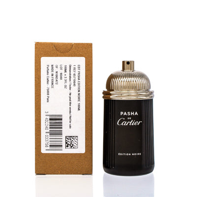 Pasha Edition Noire Cartier Edt Spray No Cap Tester 3.3 Oz For Men