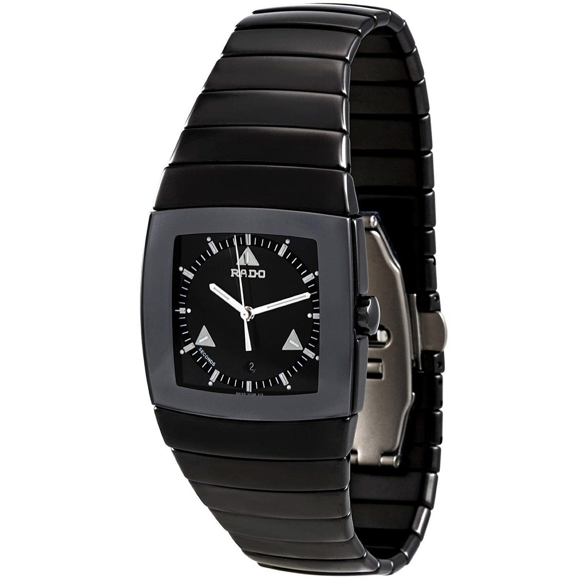 Rado Men&#39;s R13766152 Sintra Black Ceramic Watch