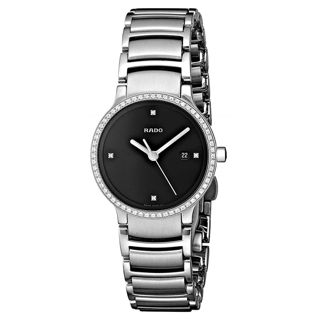 Rado Women s R30933713 Centrix Diamond Stainless Steel Watch