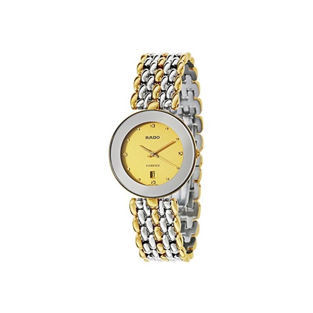 Rado Men&#39;s R48743253 Florence Diamond Two-Tone Stainless Steel Watch