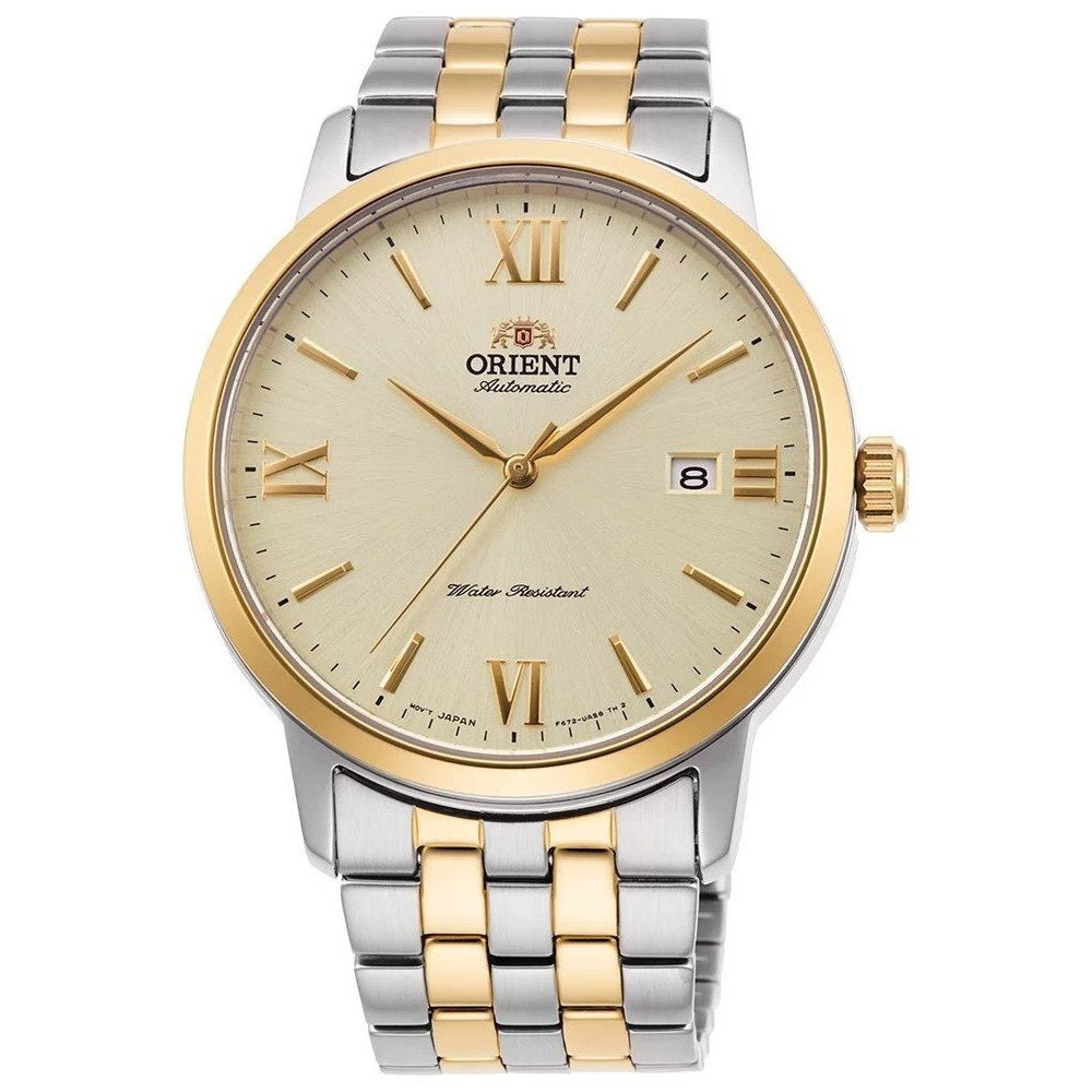 Orient Men&#39;s RA-AC0F08G10B Two-Tone Stainless Steel Watch