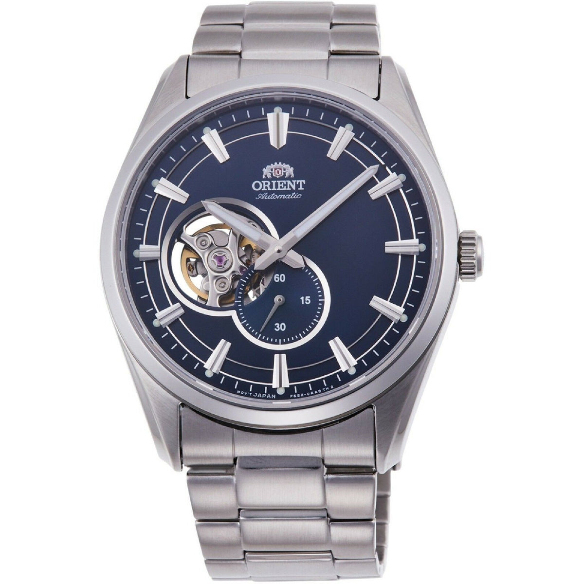 Orient Men&#39;s RA-AR0003L10B Open Heart Stainless Steel Watch