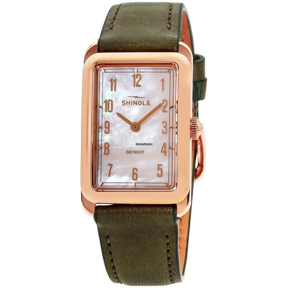 Shinola discount rectangle watch