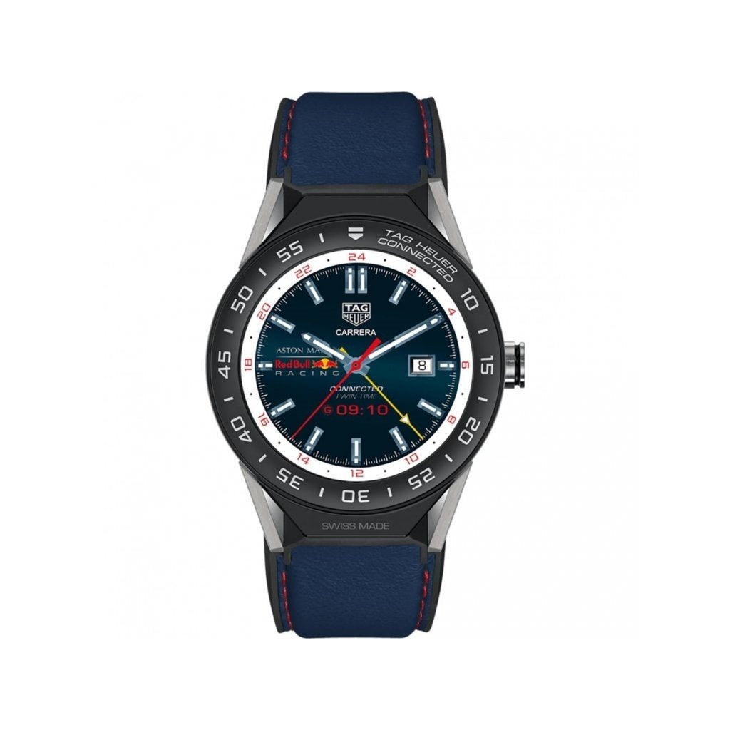 Tag Heuer Men s SBF8A8028.11EB0147 Connected Modular Black Rubber