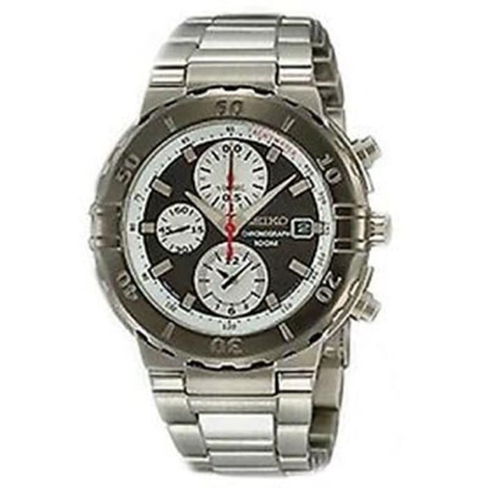 Seiko Men&#39;s SND685 Chronograph Chronograph Stainless Steel Watch