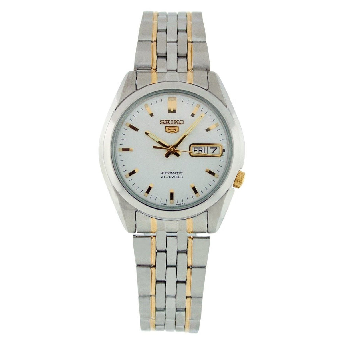 Seiko Men&#39;s SNK363 Series 5 Two-Tone Stainless Steel Watch