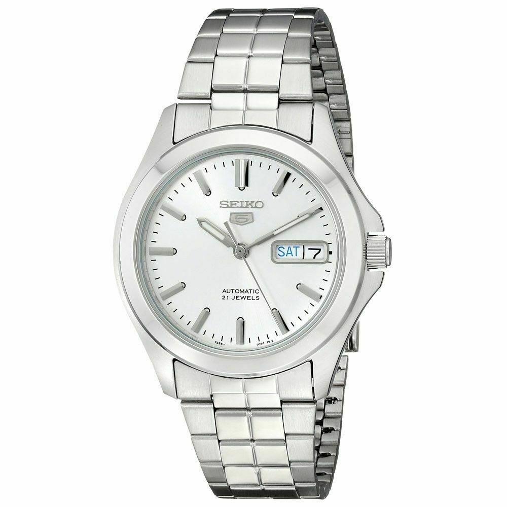 Seiko Men&#39;s SNKK87 Seiko 5 Stainless Steel Watch