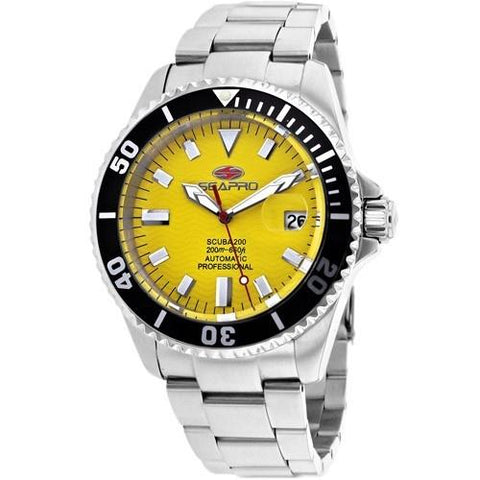 Seapro Men's SP4314 Scuba 200 Stainless Steel Watch