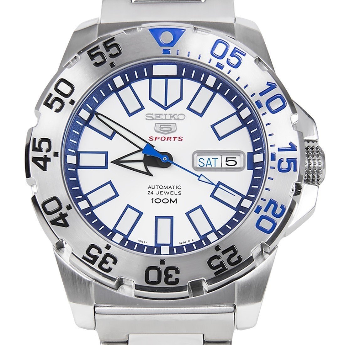 Seiko Men&#39;s SRP481 Diver Stainless Steel Watch